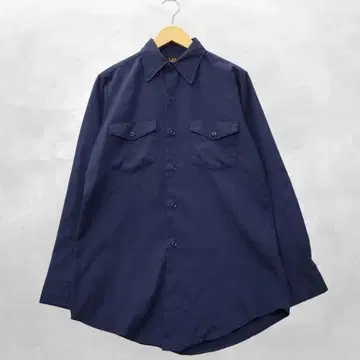 리 LEE 60~70년대 빈티지 플랩 포켓 워크 셔츠 M