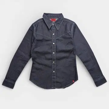 리바이스 레드 Levis 데님 웨스턴 셔츠 여성용 긴팔 M