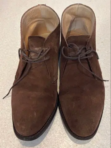 로이드풋웨어 처카 부츠 스웨이드 브라운 uk8