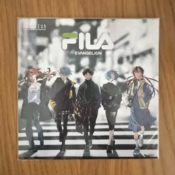 FILA RADIO EVA 대형 엽서 색지 에반게리온