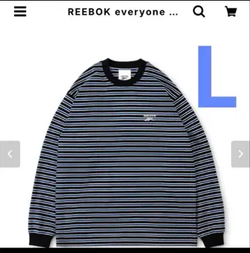 REEBOK everyone CLASSIC BORDER TEE 사이즈 L