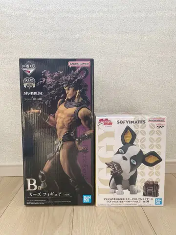 [ 미개봉 새상품 ] 죠죠의 기묘한 모험 카즈 이기 피규어 2점