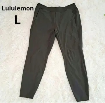 룰루레몬 조거 팬츠 차콜 그레이 L