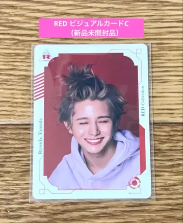 야마다 료스케 RED 비주얼 카드 C (미개봉 새상품)