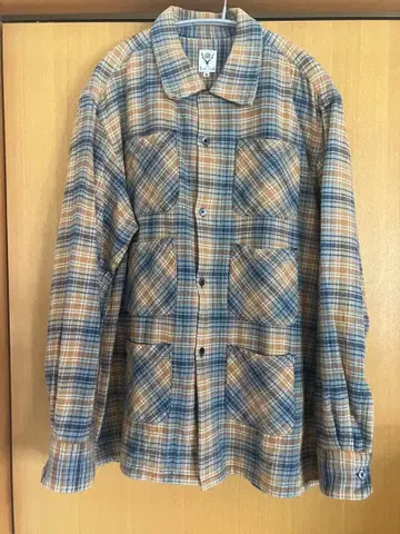 SOUTH2 WEST8 6Pocket Shirt-Twill Plaid