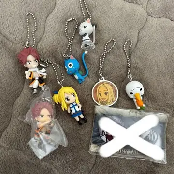 [ 레어 ] 페어리 테일 FAIRYTAIL 피규어 키링 등 묶음 판매
