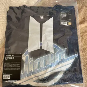 BTS VINTAGE RETRO 지민 jimin 티셔츠 새상품 공식 굿즈