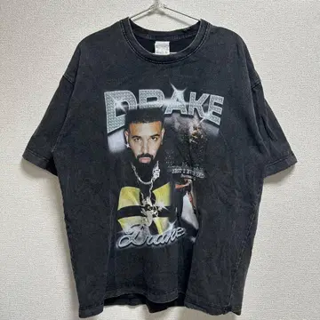 DRAKE 프린트T셔츠 스우시