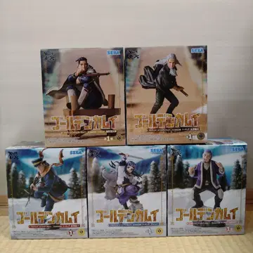 골든 카무이 XrossLink 피규어 5개 세트