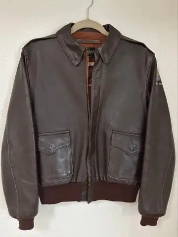 브라운 봄버 자켓 ARMY AIR FORCES