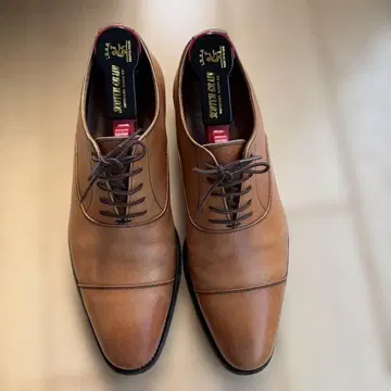 중고 스코치 그레인 비즈니스 슈즈 브라운