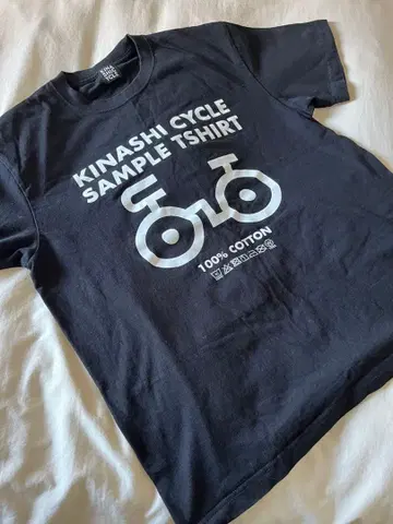 기나시 사이클 점포 한정품 티셔츠 L 사이즈 블랙