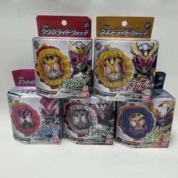 반다이 가면라이더 지오 DX 쿠우가 라이드워치 5개 세트