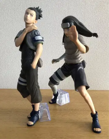 제일복권 나루토 중급닌자 시험편 나라 시카마루 히나타 네지 2체 세트