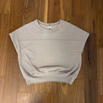 blurhms 코튼 실크 네프 헴 리브 풋볼 슬리브리스