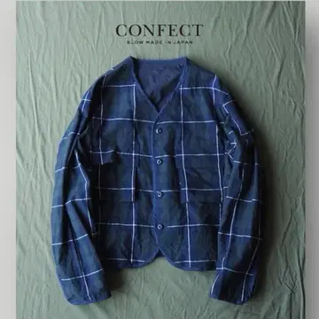 [새상품급] 컨팩트 밀리터리 라이너 자켓 36300엔 린넨