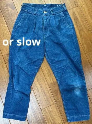 데님 팬츠 or slow