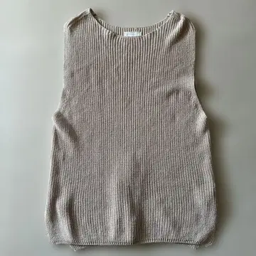 kagure 카구레 어반 리서치 린넨 코튼 니트 베스트