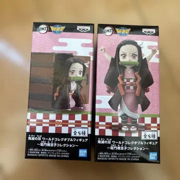 귀멸의 칼날 월드 컬렉션 더블 피규어 카마도 네즈코 컬렉션