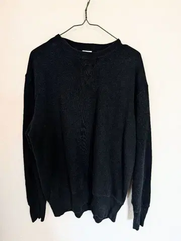 LOOPWHEELER 루프 휠러 맨투맨 블랙 L