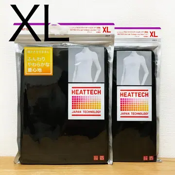 히트텍 울트라 라이트 터틀넥T 긴팔 블랙 XL 유니클로