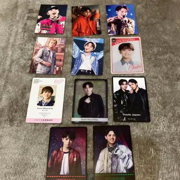 미야치카 카이토 트레이딩 카드 11장