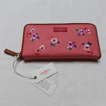 캐스키드슨 프리미엄 콘티넨탈 지퍼 지갑 스트라이프 장지갑