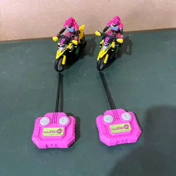 가면라이더 이그제이드 레이저 바이크 게이머 무선 조종 RC 2대 세트