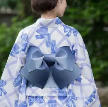 maison de fleur 리본 유카타