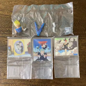 드래곤볼 베지터 피규어 가챠 1번 복권 E상 아크릴 묶음 판매