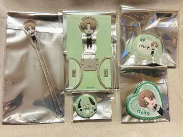 [새상품] 타몬군 지금 어느 쪽!? 콜라보 카페 굿즈 케이토 5점 세트