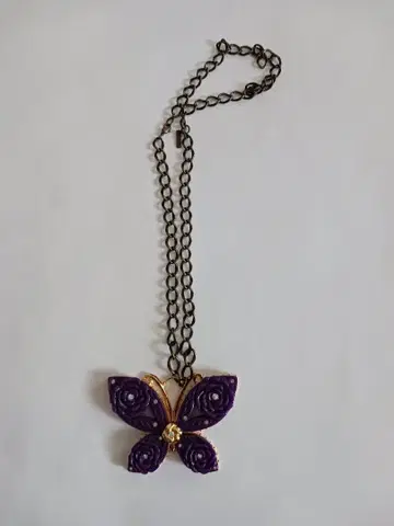 가격 인하! anna sui 나비 목걸이