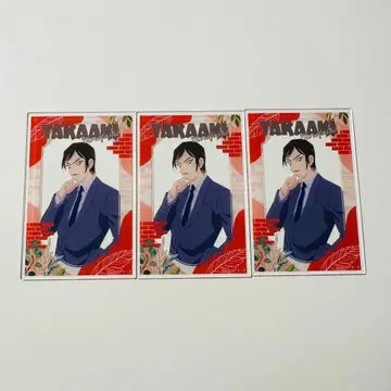 모로후시 타카아키 페인트라크트 아크릴 카드