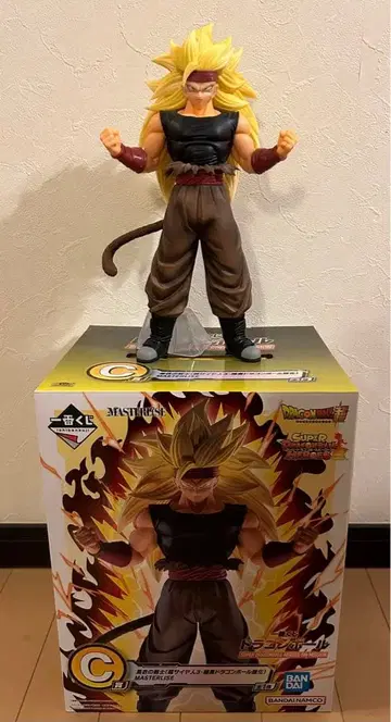 드래곤볼 제일복권 C상 검은 옷의 전사 초사이어인 3 피규어