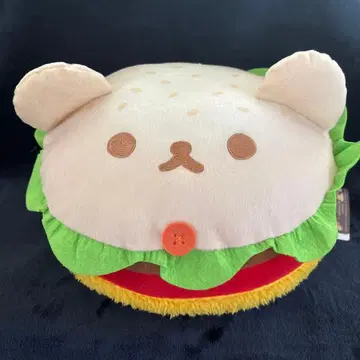 리락쿠마 델리 햄버거 봉제 인형 BIG 코리락쿠마