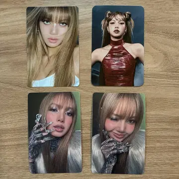 BLACKPINK DEADLINE LISA 트레이딩 카드 세트