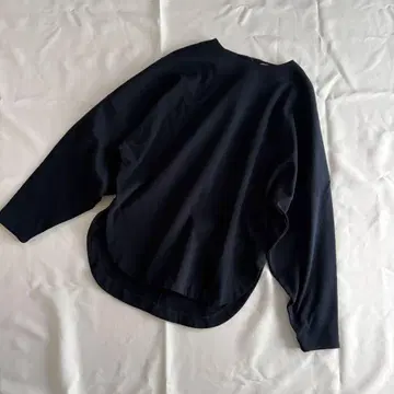 엔폴드 코튼 풀오버 36 네이비 맨투맨