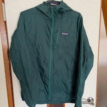 patagonia 남성용 후디니 자켓 XS 레어 컬러 그린