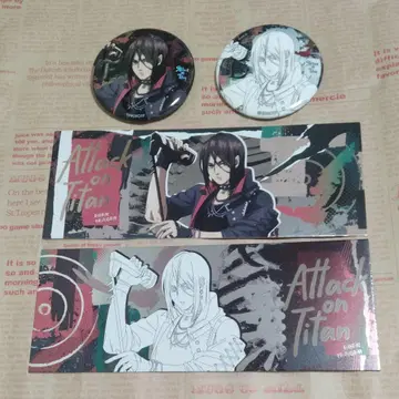 진격의 거인 중국 한정판 차원파판당 캔뱃지 티켓 엘렌