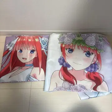 5등분의 신부 나카노 니노 선택 가능 등신대 천 포스터 멀티 크로스