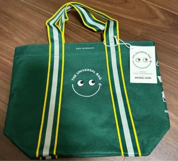 미사용 새상품 안야 힌드마치 내셔널 린넨 미니 토트 백 택 포함