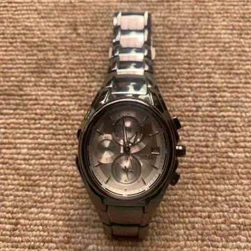 WIRED 쿼츠 손목시계 실버