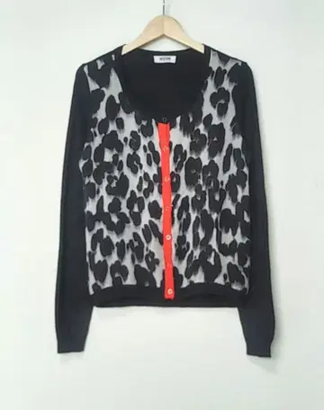 MOSCHINO 모스키노 실크 캐시미어 가디건