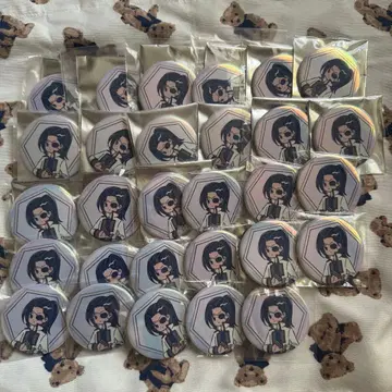 은혼 야규 큐베 레토팝 오로라 캔뱃지 29개