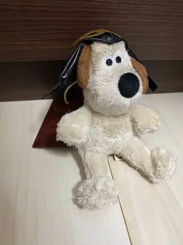 새상품 월레스와 그루미트 그루미트 봉제 인형 키링 파이롯트