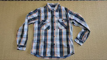 투문 플란넬 셔츠 TWO MOON 사이즈 40