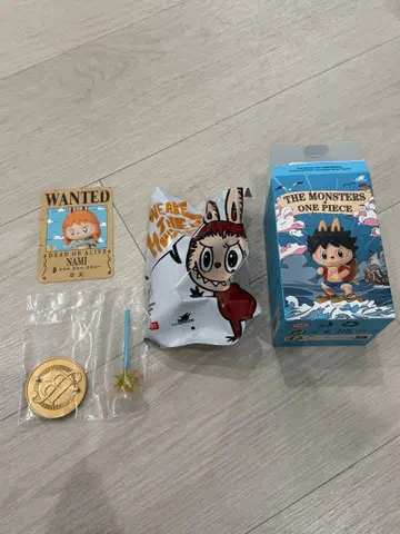 ONEPIECE 러브브 POPMART 나미 내부 가방 미개봉