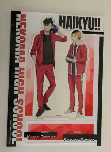 [ 쿠로오 테츠로 코즈메 켄마 ] 하이큐 아크릴 아트 패널