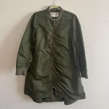 레이빔즈 백턱 롱 MA-1 코트