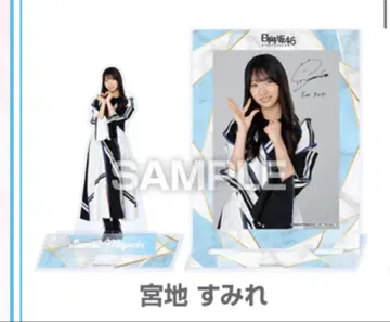 미야치 스미레 로손 히나타자카46 브로마이드 아크릴 스탠드 당선품